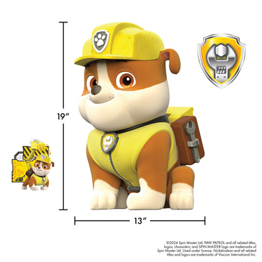 Paw Patrol Rubble Interactive Wall Decal